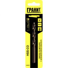 Сверло по металлу 7х109х69 мм HSS-Co Гранит (Granite) (165025)