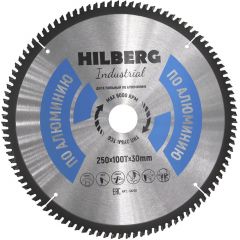 Диск пильный Hilberg Industrial Алюминий 250х30 мм, 100Т (HA250)