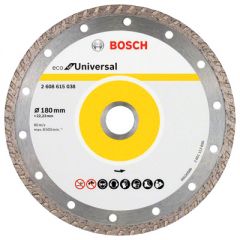 Алмазный диск ECO Univ.Turbo 180х22,23 мм Bosch (2608615038)