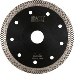 Диск алмазный по керамике супертонкий 125 мм для УШМ (болгарки) сплошной CPST Гранит (Granite) (250827)