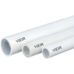 Труба Vieir полипропиленовая армированная 50 х 5,5 мм, м.п. (в штанге 4 м) (VREA50)