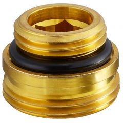 Муфта соединительная переходная Oventrop (Овентроп) 1/2 x 3/4 дюйма, G 3/4 коническое уплотнение (1028253)