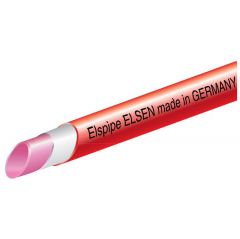 Труба для теплого пола Elsen PE-Xa Elspipe 16x2 мм красная (EPF16.2011-240) 1 м.п.