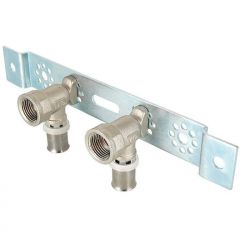 Монтажная планка Valtec VTm.224.N.001604 с водорозетками пресс 16х1/2