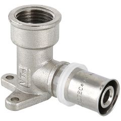 Водорозетка Valtec (Вальтек) VTm.254H.N.001604 пресс 16х1/2 (удлиненная)