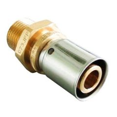 Прессовое соединение, Oventrop (Овентроп) , Cofit P, Н, 32 x 3 x 1″, бронза без покрытия 1512051