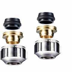 Набор присоединительный со стяжным кольцом, Oventrop (Овентроп) , Ofix CEP Knack & Klemm, 15 мм, латунь, для наружной резьбы G 3/4″ 1016843