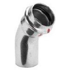 Отвод Viega (Виега) Prestabo 45 с SC-Contur18 мм, оцинкованная сталь, модель 1126.1 558345