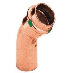 Угол HB 45 Viega (Виега) Profipress, c SC-Contur 42 мм, медь, модель 2426.1 292546