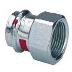 Переход Viega (Виега) Prestabo c SC-Contur 22x1″, из оцинкованной стали, с многогранником, с внутренней резьбой, модель 1112 642167