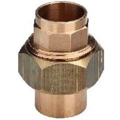 Разъемное соединение Viega (Виега) под пайку, бронза, с плоским уплотнением, DN 35, модель 94330 176174