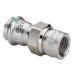 Разьемное соединение Viega Sanpress inox с SC-Contur с переходом на внутреннюю резьбу, с плоским уплотнением, 54 x 2