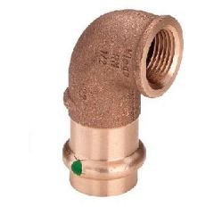Угловой переход BP 90 Sanpress с SC-Contur 22x1/2, бронза, модель 2214.2 298234