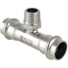 Тройник Valtec (Вальтек) VTi.933.I.350735 с нар.р. нерж. сталь 35х1 1/4″