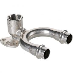 Водорозетка Valtec (Вальтек) VTi.954.DI.150415 проходная нерж. сталь 15х1/2″