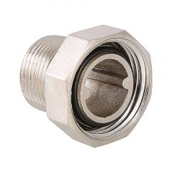Сгон Valtec VTr.015.N.04 с накидной гайкой 1/2