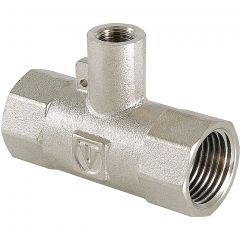 Тройник Valtec VTr.250.N.0004 под датчик теплосчтчика вн.-вн.-вн. 1/2х M10 х1/2