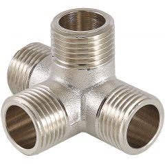 Крестовина двухплоскостная Valtec VTr.661.N.0004 нар. 1/2