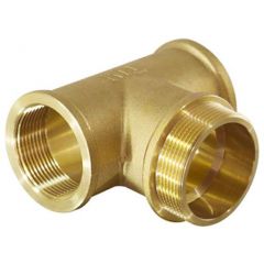 Тройник латунный Tim 1/2 x 1/2 x 1/2 г/ш/г (TFMF222)