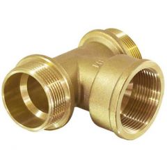 Тройник латунный Tim 1/2 x 1/2 x 1/2 ш/г/ш (TMFM222)