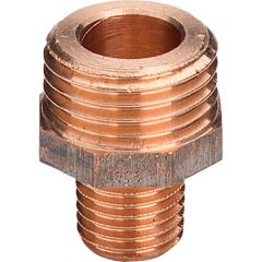 Нипель редукционный Viega (Виега) 2″ х 1 1/2″ НР-НР с одной стороны резьба с насечкой без внутреннего конуса бронза модель 3247 458850