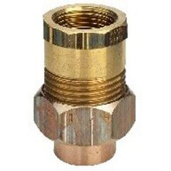 Разъемное соединение Viega (Виега) под пайку бронза-латунь с коническим уплотнением с переходом на резьбу DN 15 х 1/2″ Вн модель 94340G 103422