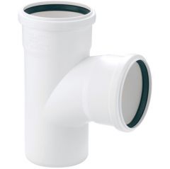 Тройник полипропиленовый Rehau Raupiano 87° 75/50 мм