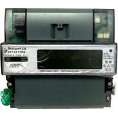 Счетчик электроэнергии ИНКОТЕКС МЕРКУРИЙ (MERKURIJ) 236 АRT-02 PQRS (трехфазный однотарифный, DIN-рейка)
