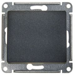 Выключатель System electric (бывш. Шнайдер Электрик) GSL000711 Glossa 1 клавиша квадратный скрытой установки антрацит