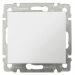Механизм выключателя Legrand 33816 Valena 1 клавиша квадратный скрытой установки белый