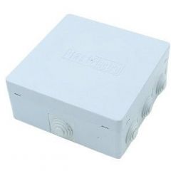 Коробка распаячная PlastElectro 120х120х50 мм открытого монтажа IP54 9 вводов (10-42)