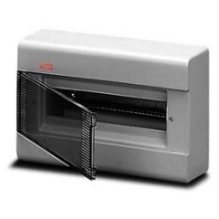 Бокс Abb (Абб) 12472 200х305х95 мм (ШхВхГ) 12 модулей 1 DIN-рейка пластик IP 41 навесной