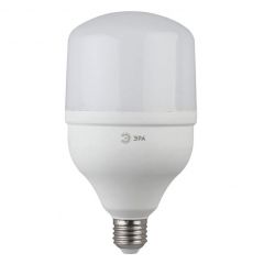 Лампа светодиодная ЭРА LED smd POWER 30W-6500-E27 E27 -цоколь, 30 Вт, цилиндрическая, холодный, 6500 K, 2400 Лм