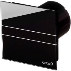 Вытяжной вентилятор Cata E-100 G BK осевой 150х150 мм d100 мм Черный