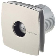 Вытяжной вентилятор Cata X-Mart 10 Inox Timer осевой с таймером 150х150 мм d100 мм Cеребро