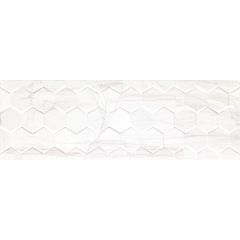 Настенная плитка Ceramika Konskie Brennero White Hexagon 25х75 см