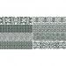 Настенная плитка GayaFores Bricktrend Rev. Deco White 8,15x33,15 см (906512)