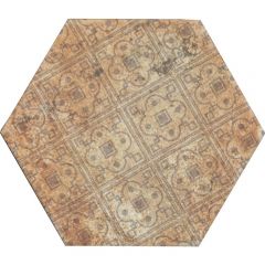 Керамогранит Monopole Pompeia Decor Marron 20х24 см