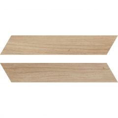 Керамогранит Rondine Wdie Beige Chevron 7,5x45 см