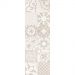 Вставка Creto (Крето) Dover Patchwork Ivory W/DEC M 25х75 см NR Satin 1 СCG20D17200B