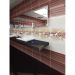 Бордюр Нефрит-Керамика Кензо-2 коричневый 4.8х25 см