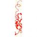 Бордюр Нефрит-Керамика Монро красный 7.5х40 см (05-01-1-76-00-45-050-0)