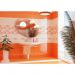 Плитка настенная Нефрит-Керамика Кураж-2 оранжевая 20х40 см (00-00-5-08-11-35-004)