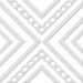 Декор Нефрит-Керамика Румба белый 9.9х9.9 см (04-01-1-02-03-00-1006-1)