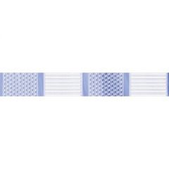 Бордюр Axima Агата С голубая 25х3,5 см