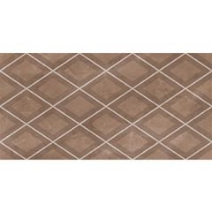 Керамическая плитка Керлайф Декор 31,5х63 см Classico Amani Rombi Marron 1C (907023)
