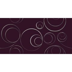 Керамическая плитка Керлайф Декор 31,5х63 см Stella Arabesco Viola 1C (906859)