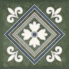 Настенная плитка Керлайф Smalto Decor 2 Verde 15х15 см (924214)