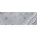 Керамическая плитка Керлайф Декор 24,2х70 см Agat Lux Blue (917367)