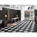 Настенная плитка Керлайф Ceramicas Small Tile Rev. Metro Brick Black 7,5x30 см (918048)